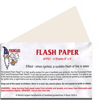 Flash Paper (플래시 페이퍼)