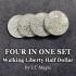 Four in One Walking Liberty Set (4 인 1 워킹 리버티 세트) by J.C Magic&prime;