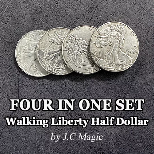 Four in One Walking Liberty Set (4 인 1 워킹 리버티 세트) by J.C Magic&prime;