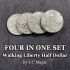 Four in One Walking Liberty Set (4 인 1 워킹 리버티 세트) by J.C Magic&prime;