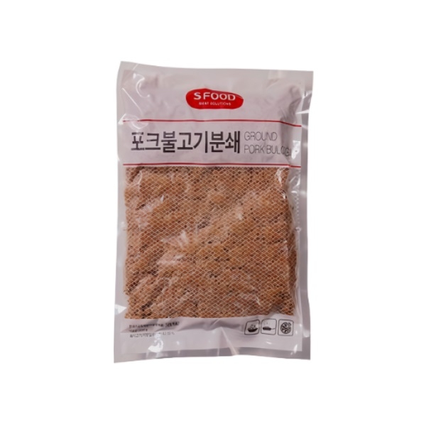 에쓰푸드 포크 불고기 분쇄 1kg