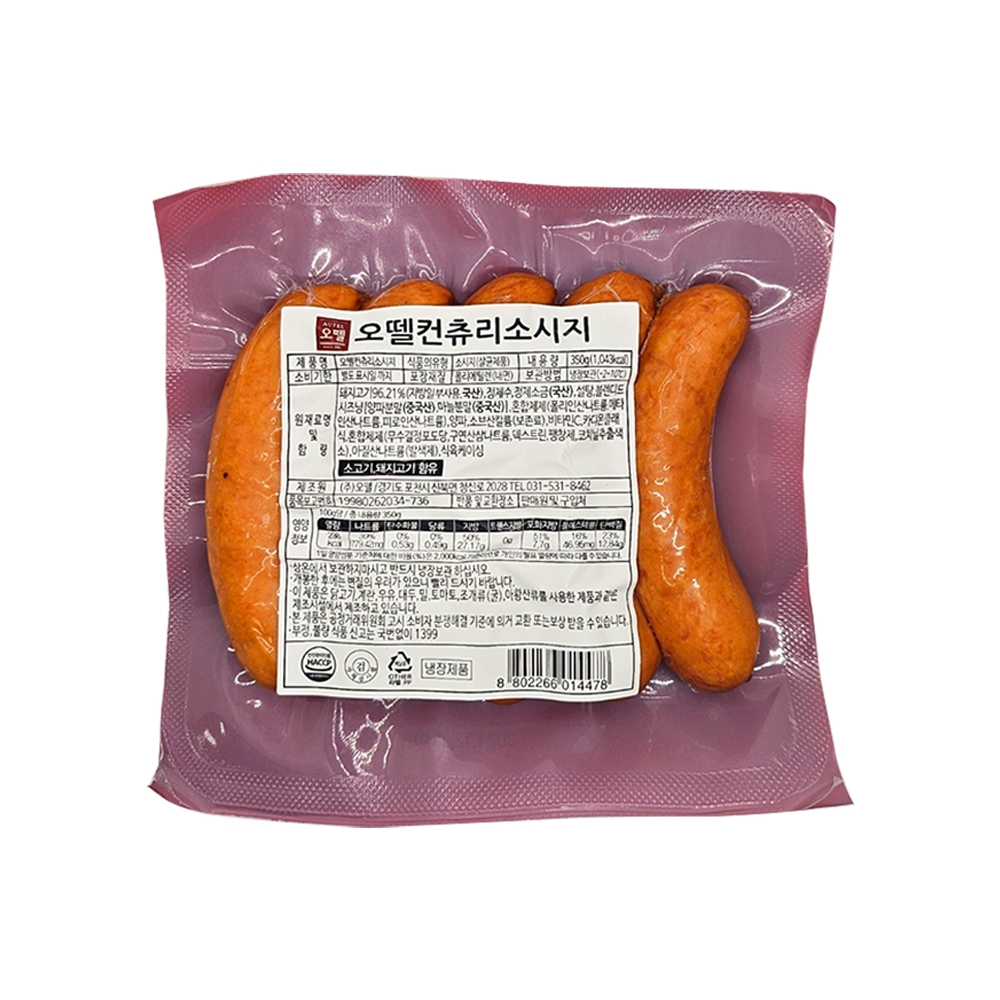 오뗄 컨츄리 소시지 350g