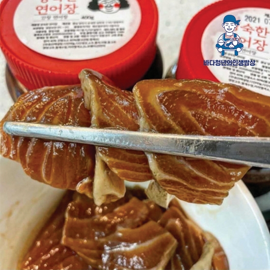 슈페리얼 간장 연어장 400g, 1kg