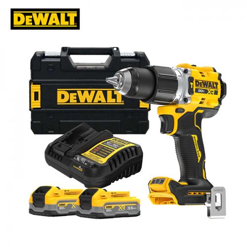 디월트 20V DCD806S2T 충전 무선 브러쉬리스 콤팩트 햄머 드릴 드라이버 3.5A 파워스택 2개 배터리 세트