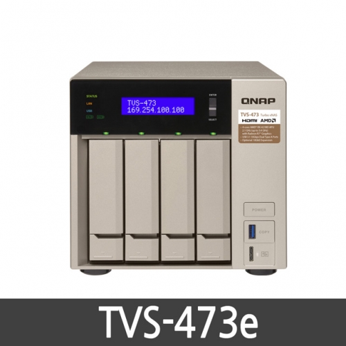 QNAP TVS-473e-4G/4베이/하드미포함