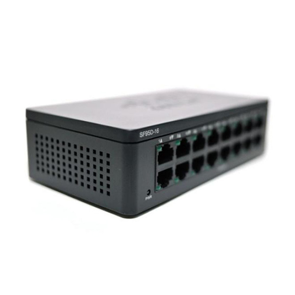 CISCO SF95D-16 스위칭허브/16포트/100Mbps/데스크탑