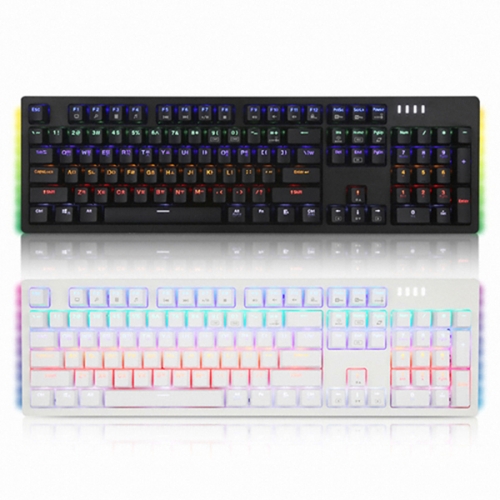 ABKO HACKER K515 측면 RGB 라이팅 키보드