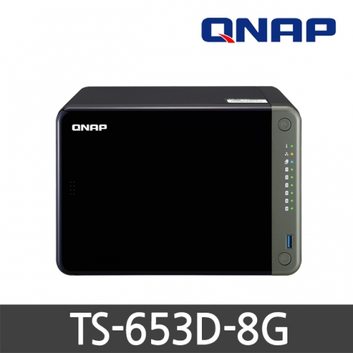 QNAP TS-653D-8G/타워형/6베이/하드미포함