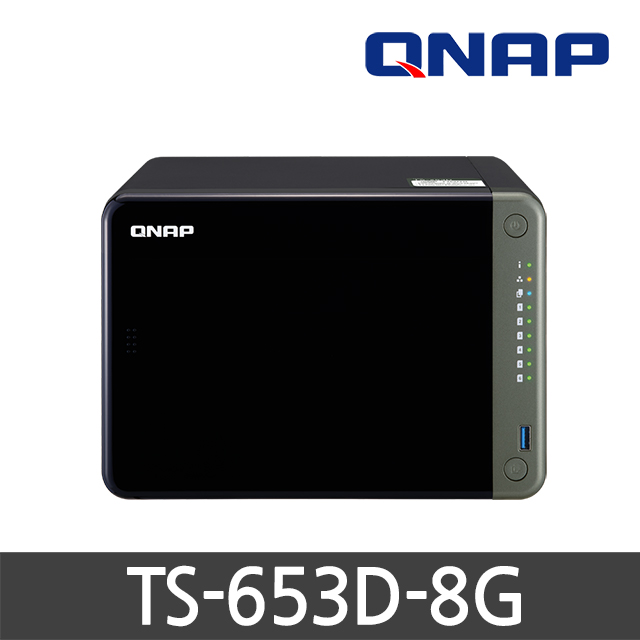 QNAP TS-653D-8G/타워형/6베이/WD Red HDD SET (36TB~60TB)