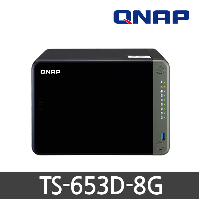 QNAP TS-653D-8G/타워형/6베이/WD PURPLE HDD SET (36TB~48TB)