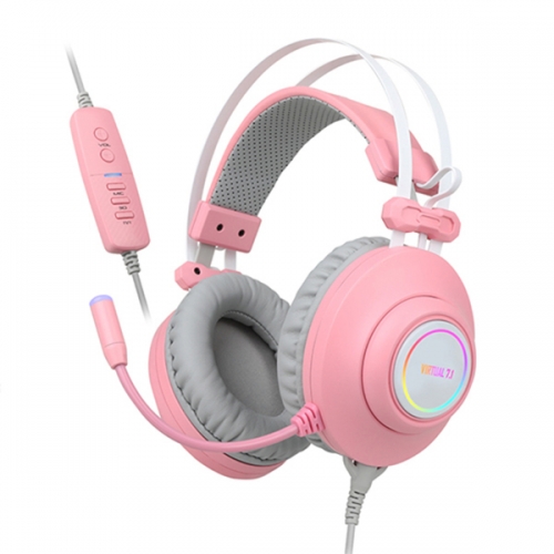 ABKO HACKER N550 ENC 가상 7.1 RGB 초경량 Headset