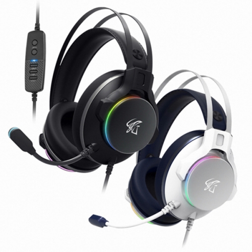 ABKO HACKER N990 ENC 가상 7.1 RGB 3D 진동 Headset