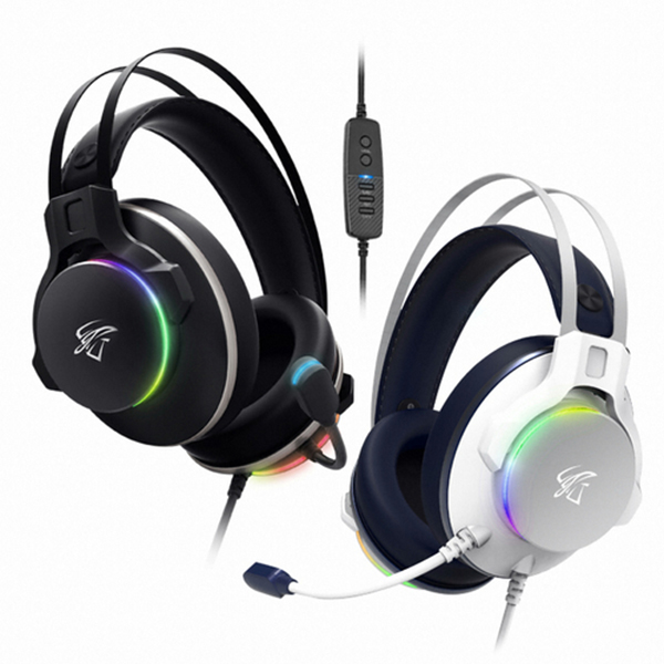 ABKO HACKER N990 ENC 가상 7.1 RGB 3D 진동 Headset