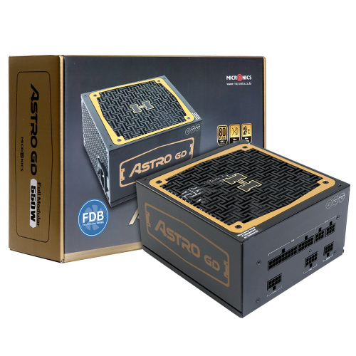 [마이크로닉스] ASTRO 550W 80plus Gold full modular FDB