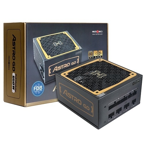 [마이크로닉스] ASTRO 650W 80plus Gold full modular FDB