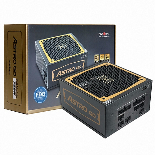 [마이크로닉스] ASTRO 750W 80plus Gold full modular FDB