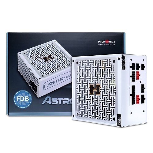 [마이크로닉스] ASTRO 750W 80plus Gold full modular - White FDB