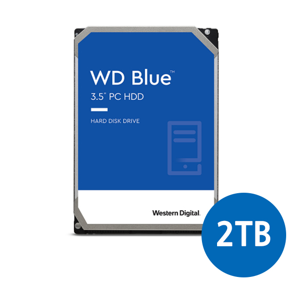 [Western Digital] WD BLUE HDD 5400/256M 2TB 3.5