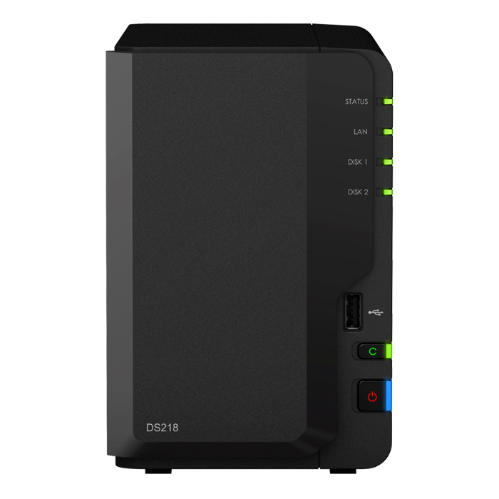 Synology DS218/2베이/NAS/WD Red HDD SET (12TB~20TB)