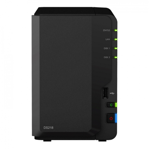Synology DS218/2베이/NAS/WD Red HDD SET (12TB~20TB)