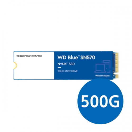 [Western Digital] WD BLUE SN570 M.2 NVMe 500GB