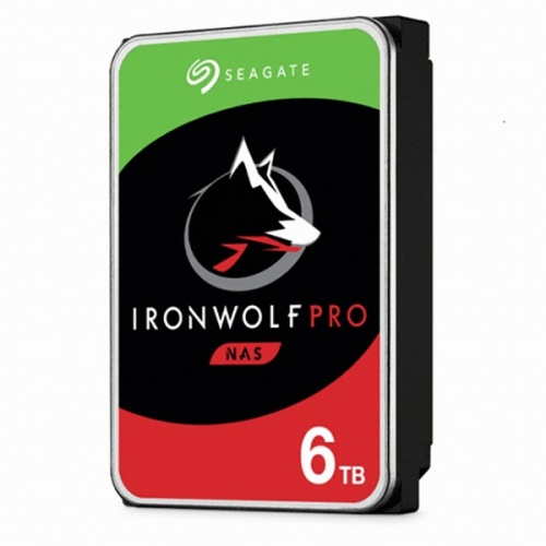 씨게이트 IronWolf Pro 아이언울프 프로 NAS 하드디스크 6TB