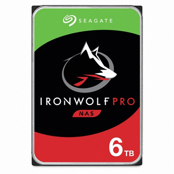 씨게이트 IronWolf Pro 아이언울프 프로 NAS 하드디스크 6TB