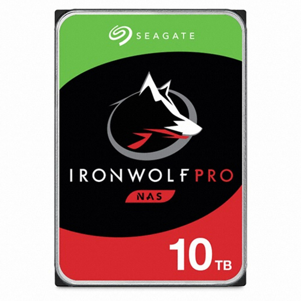 씨게이트 IronWolf Pro 아이언울프 프로 NAS 하드디스크 10TB