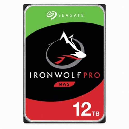 씨게이트 IronWolf Pro 아이언울프 프로 NAS 하드디스크 12TB