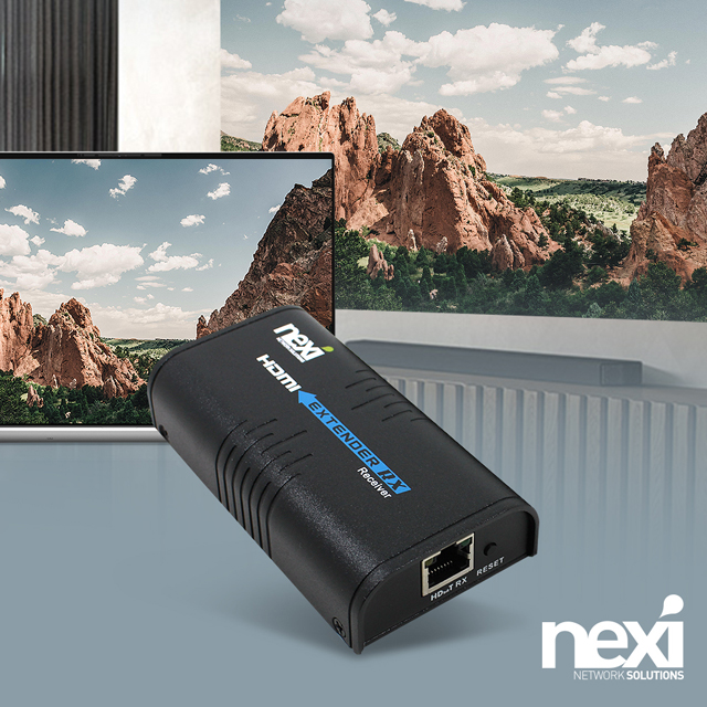 NX317-1 HDMI 익스텐더 리피터 연장 수신기 120M 가능 (NX-HR317RX)