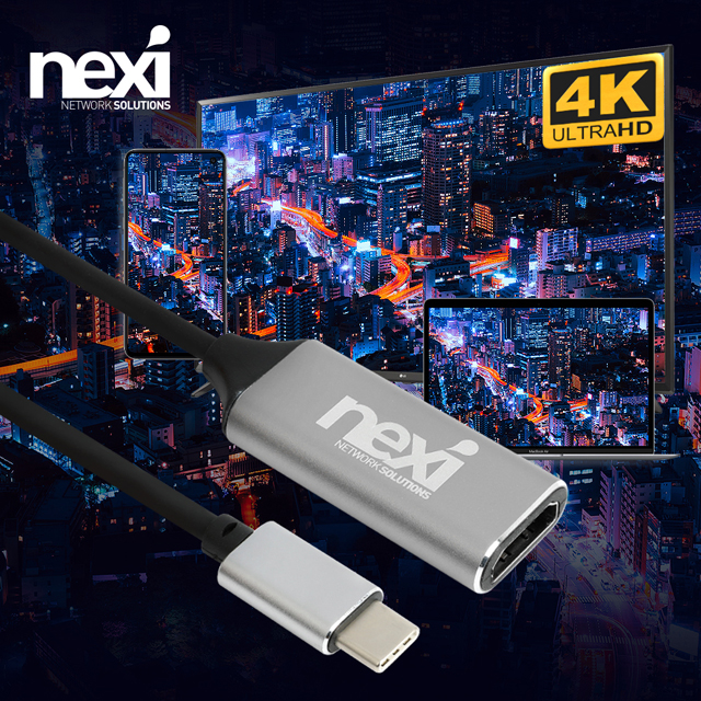 NX1140 USB3.1 Type-C to HDMI 컨버터 NX-U31HD4KS-V2