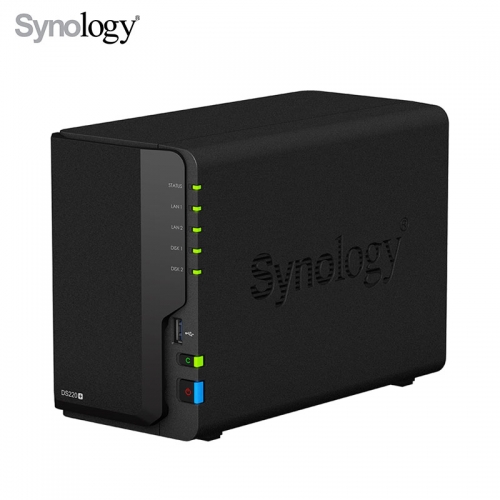 Synology DS220+/2베이/NAS/IronWolf SET (10TBx2)