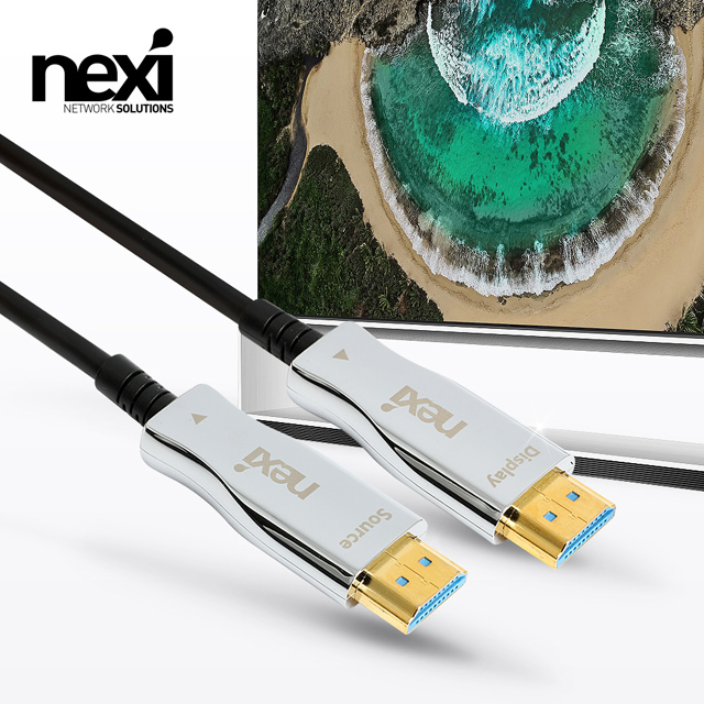 NX1180 하이브리드 광 HDMI v2.1 케이블 30M