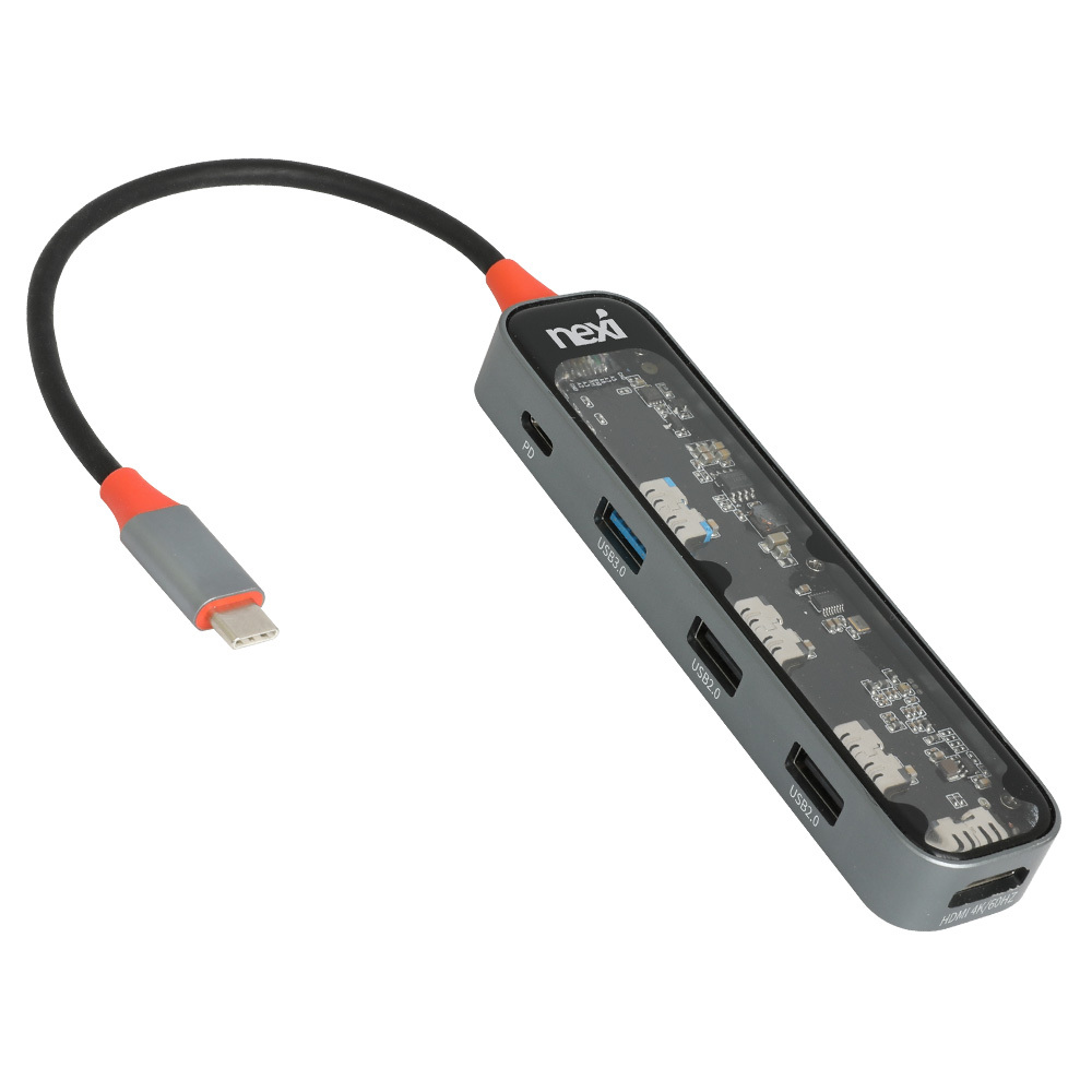 NX1329 USB3.1 5 in 1 멀티 도킹스테이션 NX-U31M5-GEN2