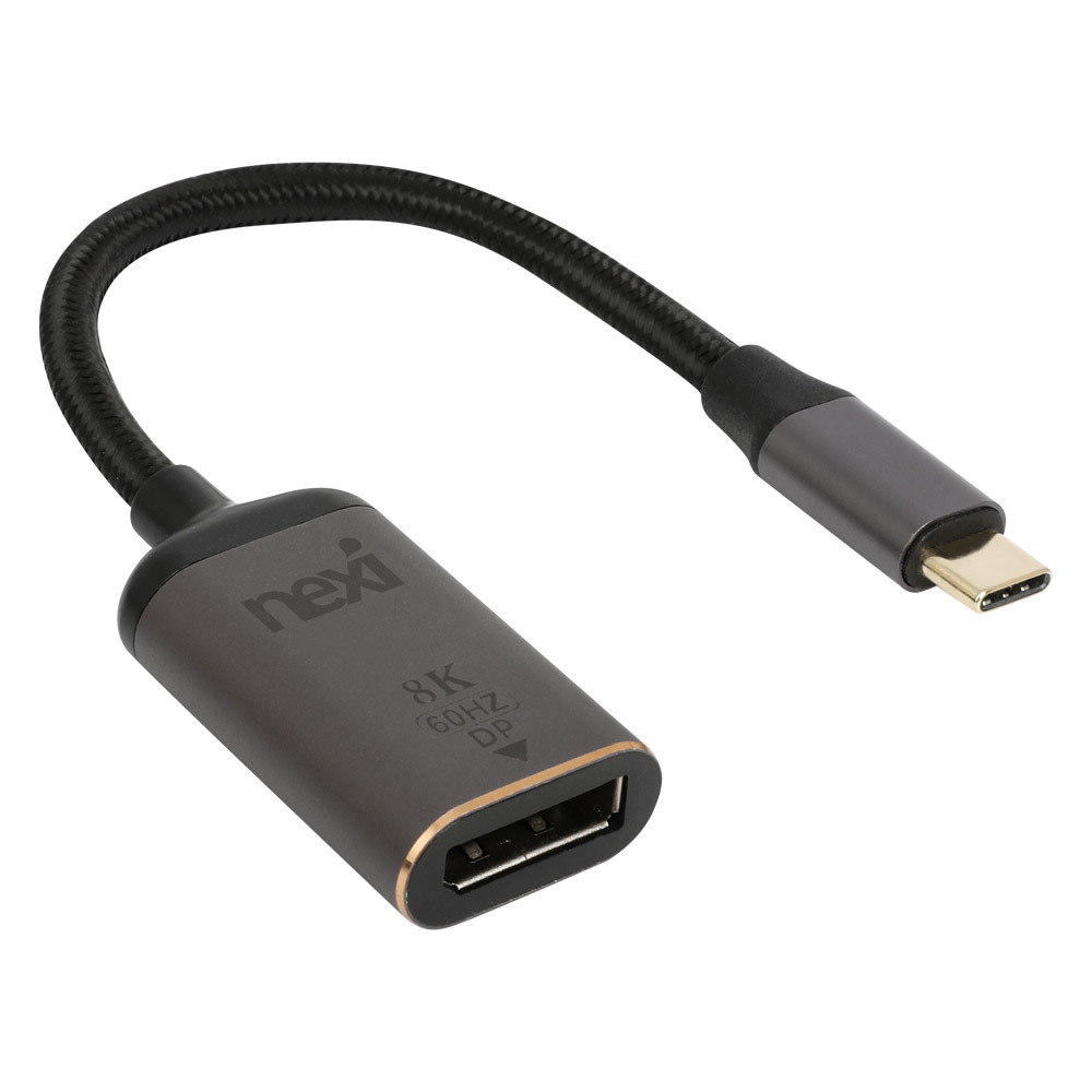 NX1336 USB3.1 C타입 to DP 1.4 8K 컨버터 NX-U31DP-8K