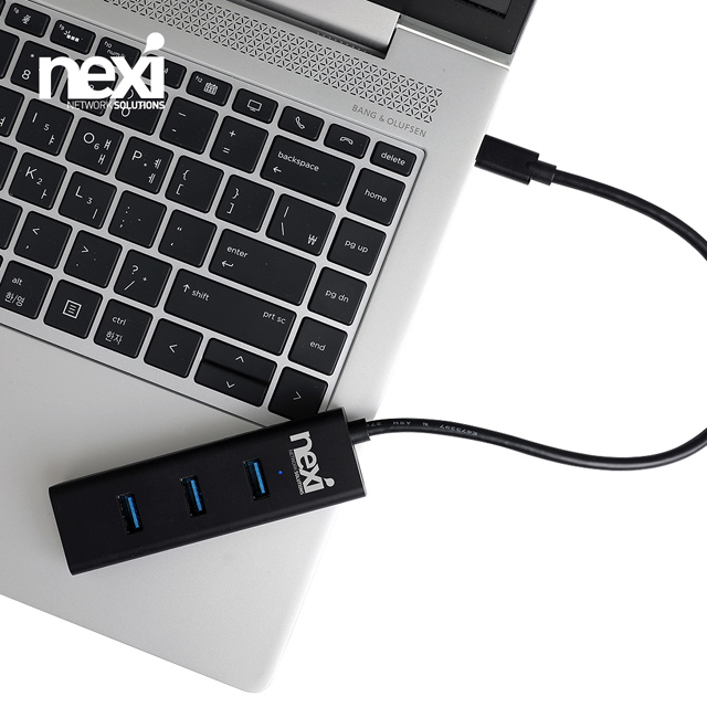 NX1295 USB3.1 C타입 4포트 허브 NX-UH314P