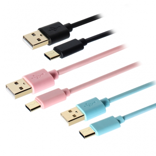 NX789 USB Type-C 충전 케이블 핑크 1M