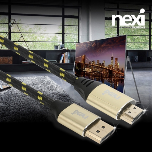 NX981 DP TO HDMI v1.2 파인골드 케이블 5M