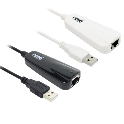 NX300 USB to LAN 100Mbps 유선 랜카드 (블랙 NX-UE20B)