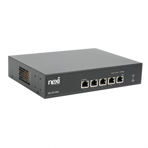 NX1409 5포트 10G 스위칭 허브 (NX-SX1005)