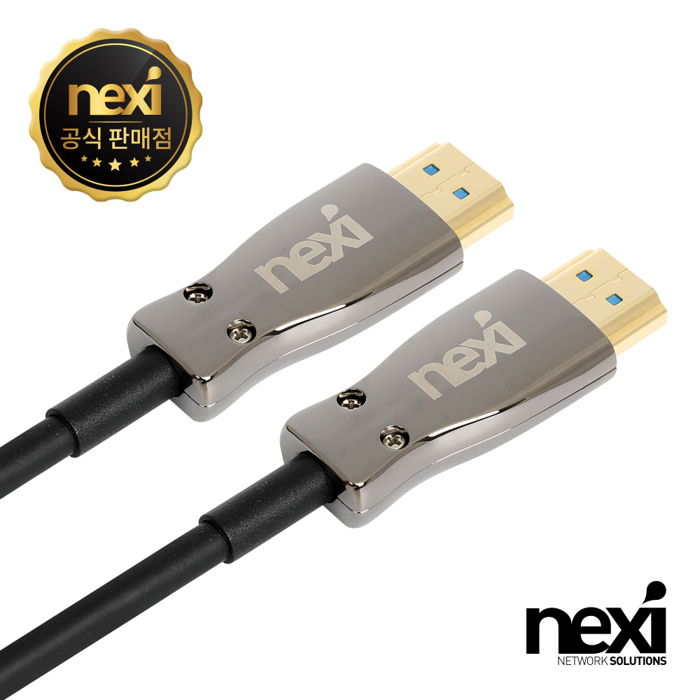 NX1384 하이브리드 광 HDMI v2.0 케이블 30M