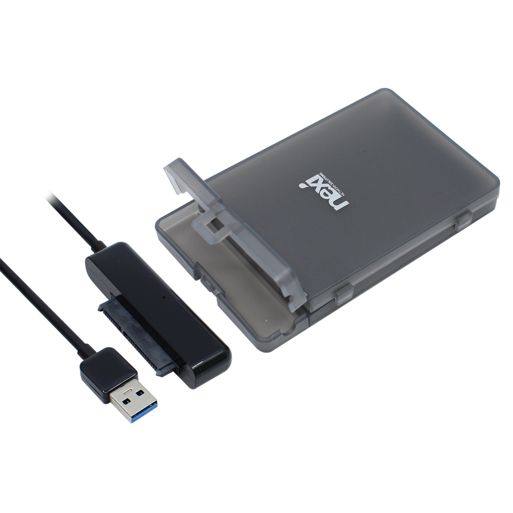 NX774-1 USB 3.0 2.5인치 HDD SSD 외장 케이스 블랙 검정 모듈 분리형