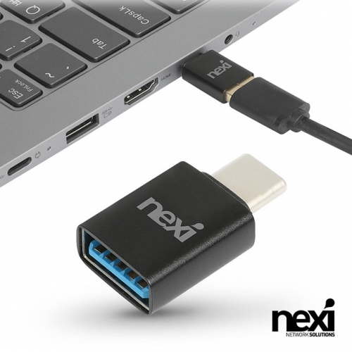 NX1421 USB 3.1 A(F) to USB 3.1 Type-C(M) C타입 젠더 폰 연결 (NX-U31AC-G2)