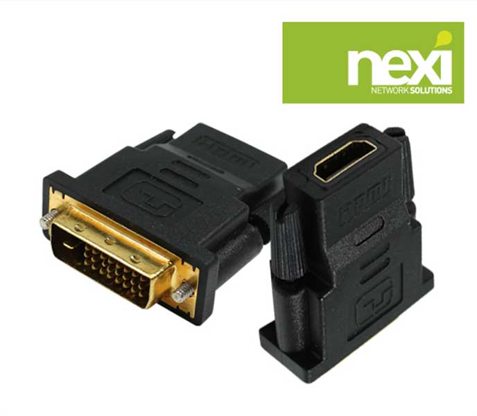 NX119 HDMI 젠더 HDMI(F) - DVI 24+1(M) (NX-HDFDVIM)