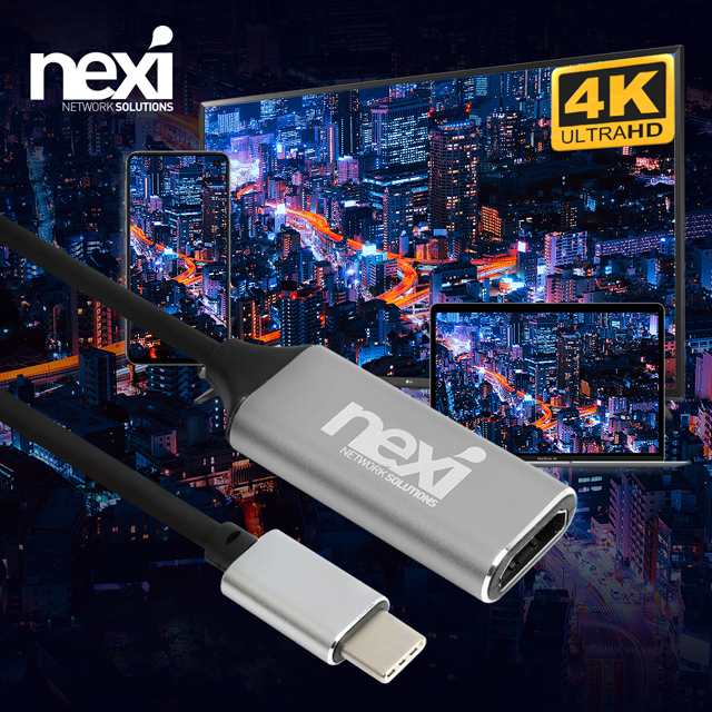 NX1140 USB 3.1 Type-C C타입 to HDMI 컨버터 (NX-U31HD4KS-V2)