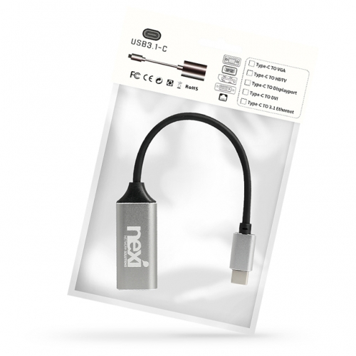 NX1140 USB 3.1 Type-C C타입 to HDMI 컨버터 (NX-U31HD4KS-V2)