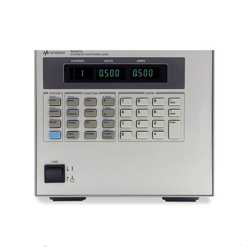 [KEYSIGHT] 키사이트, N3301A, 모듈러 DC 전자 로드 메인프레임, 600 W max, 2 slots, Modular DC Electronic Load MainFrame