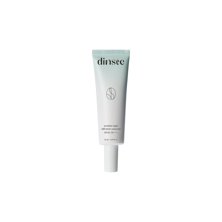 프리미엄 비건 마일드 모이스트 무기자차 선크림 50ml<사용기한 : 26년 1월> 딘시