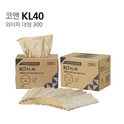 KL40 와이퍼 대형 1박스 300매