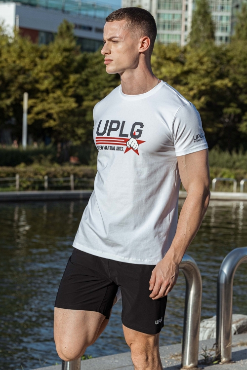 UPLG MMA 머슬핏 반팔 티셔츠
